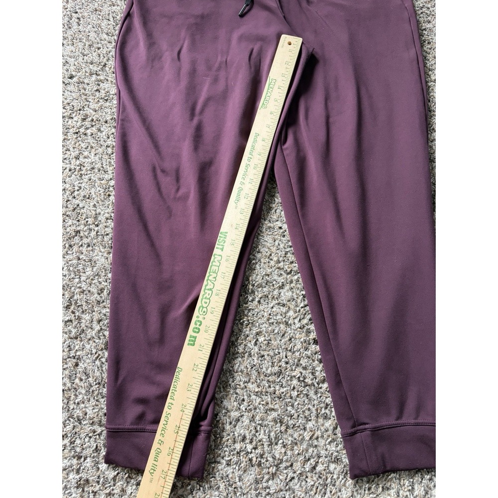 32 degrees maroon jogger tech fleece sweatpants womens Xl workout athleisure - Picture 5 of 10